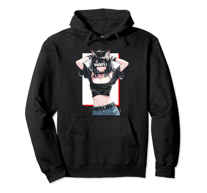 Japanese Aesthetic Waifu Anime Otaku Hoodie - Custom Art Print Men Women - T-Shirt, Sweatshirt, Hoodie