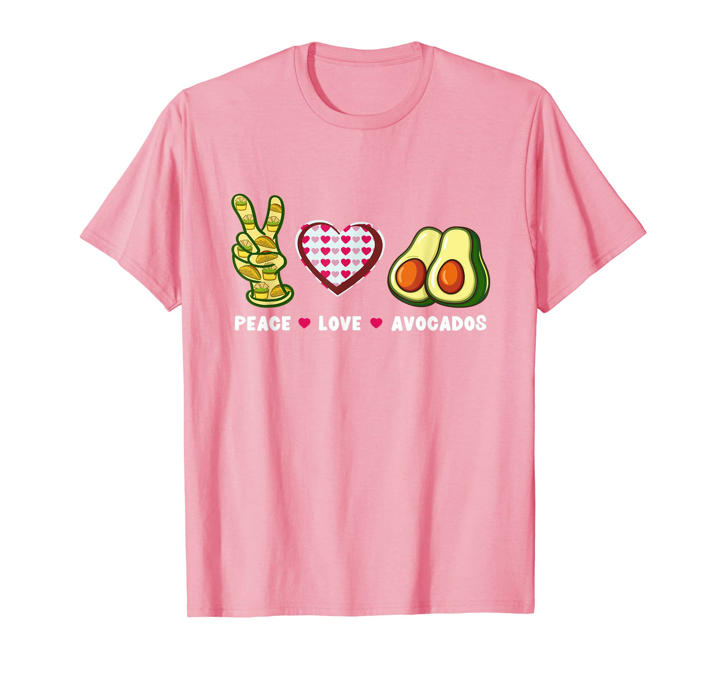 Peace Love Avocados T-Shirt - Streetwear Style Unisex - T-Shirt, Sweatshirt, Hoodie