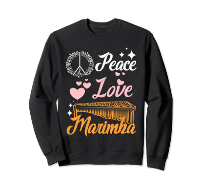 Drawn Marimba Players Xylophone Hoodie - Streetwear Style Men Women - T-Shirt, Sweatshirt, Hoodie