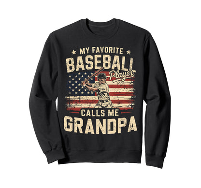 My Favorite Baseball Player Sweatshirt - Aesthetic Graphic for Adults - T-Shirt, Sweatshirt, Hoodie