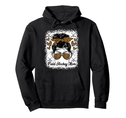 Field Hockey Mom Hockey Player Hoodie - Minimalist Print for Adults - T-Shirt, Sweatshirt, Hoodie