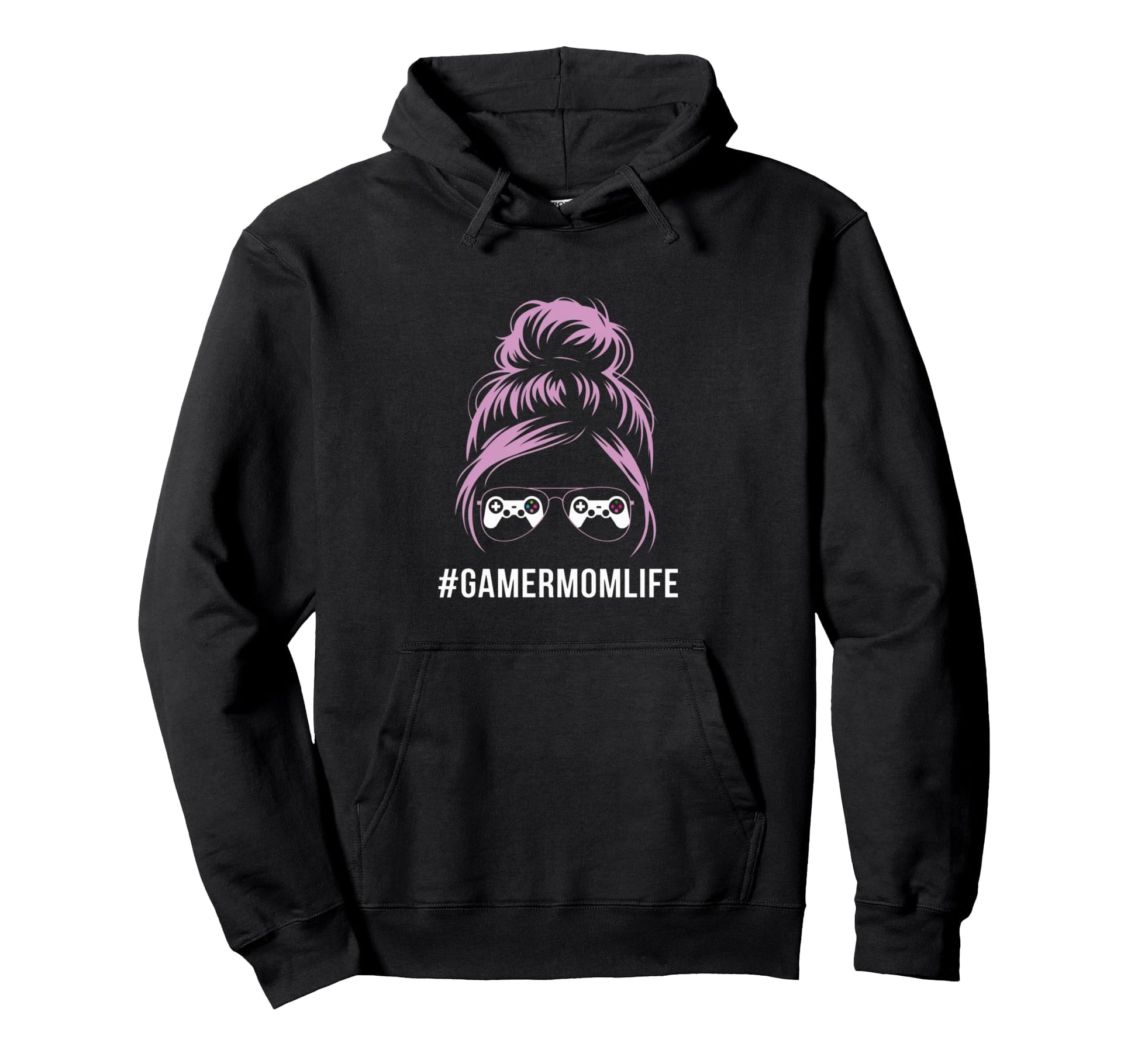 Gamer Mom Life Mothers Day Gaming Video Hoodie - Trendy Graphic Unisex - T-Shirt, Sweatshirt, Hoodie
