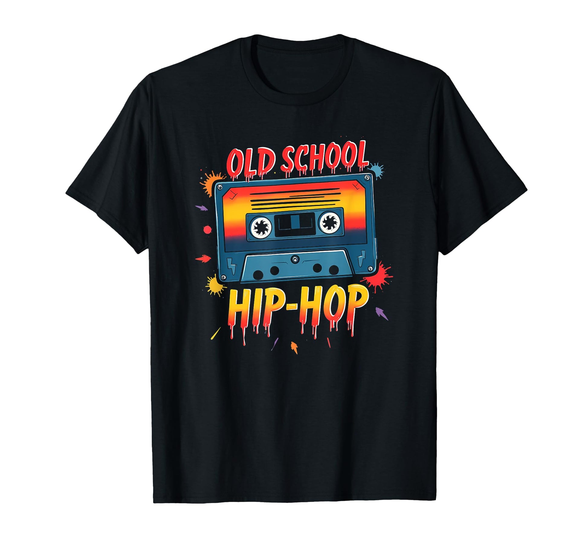 Exciting Old School Hiphop Cassette T-Shirt - Aesthetic Graphic Men Women - T-Shirt, Sweatshirt, Hoodie