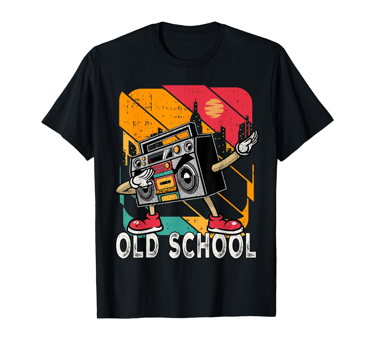 Ghetto Blaster 80S 90S Hip Hip T-Shirt - Aesthetic Graphic Men Women - T-Shirt, Sweatshirt, Hoodie