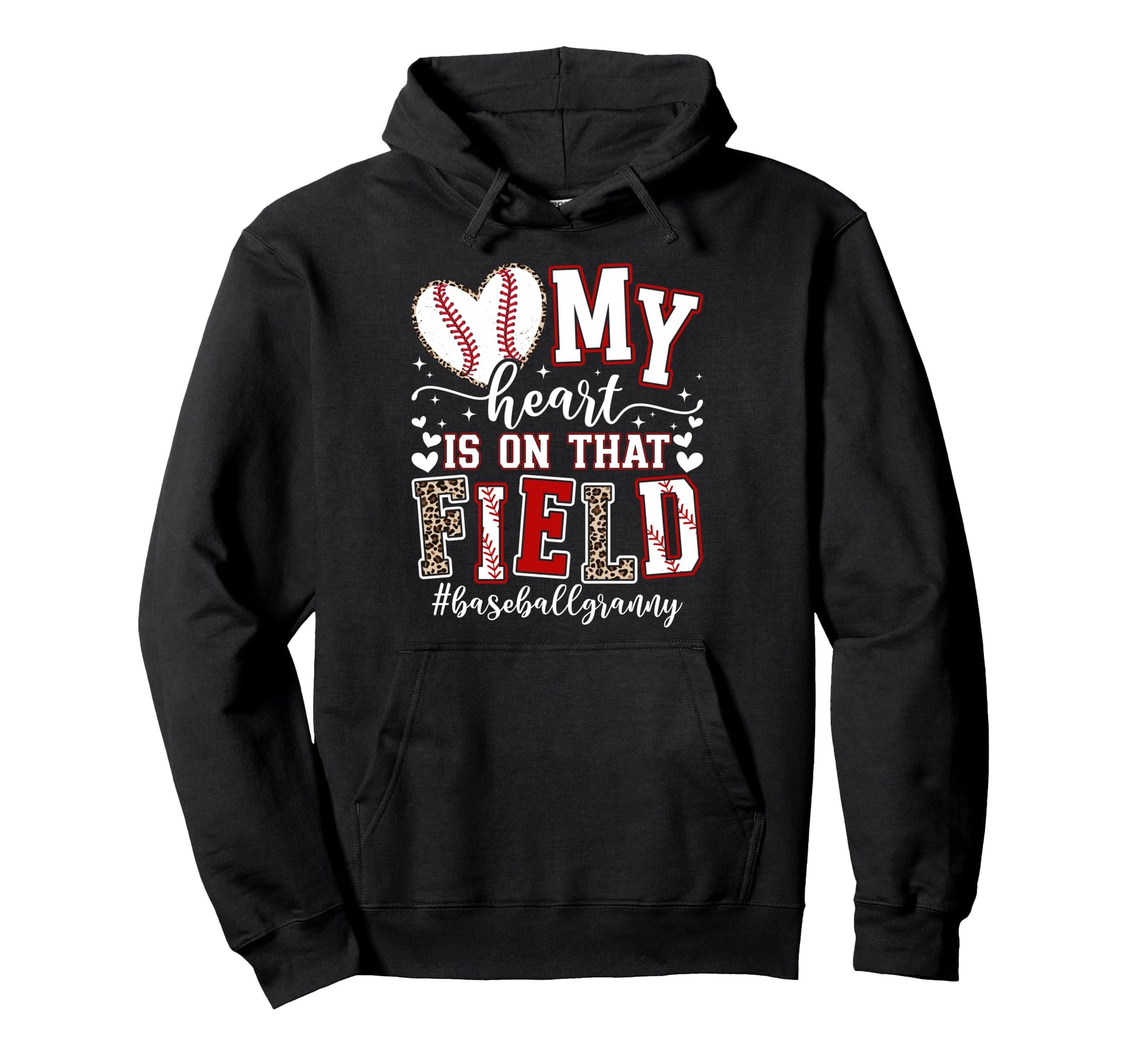 That Field Baseball Granny Baseball Player Hoodie - Trendy Graphic Unisex - T-Shirt, Sweatshirt, Hoodie