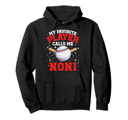 Proud Baseball Noni Baseball Player Noni Hoodie - Unique Graphic Men Women - T-Shirt, Sweatshirt, Hoodie