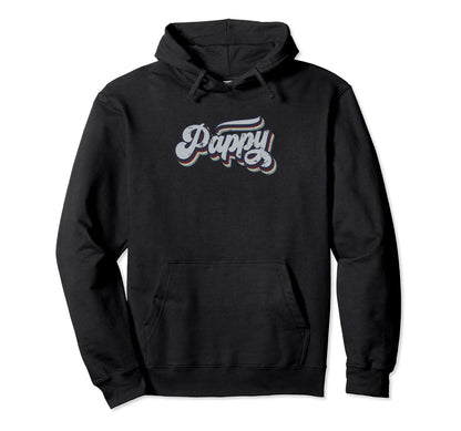 Pappy Distressed Rainbow Gift Hoodie - Aesthetic Graphic Men Women - T-Shirt, Sweatshirt, Hoodie