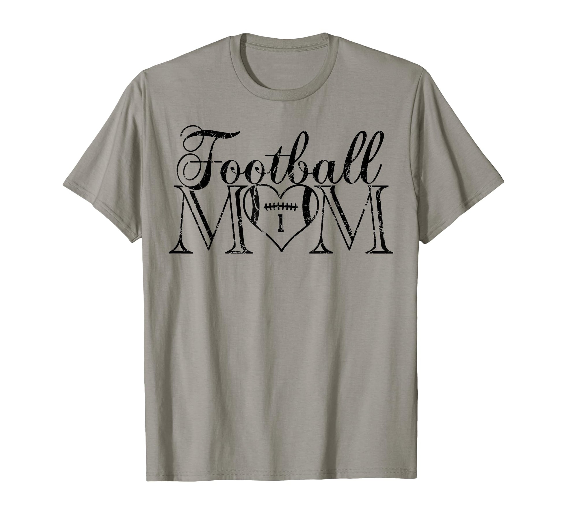 Football Mom Black Number 1 T-Shirt - Casual Everyday Wear Men Women - T-Shirt, Sweatshirt, Hoodie