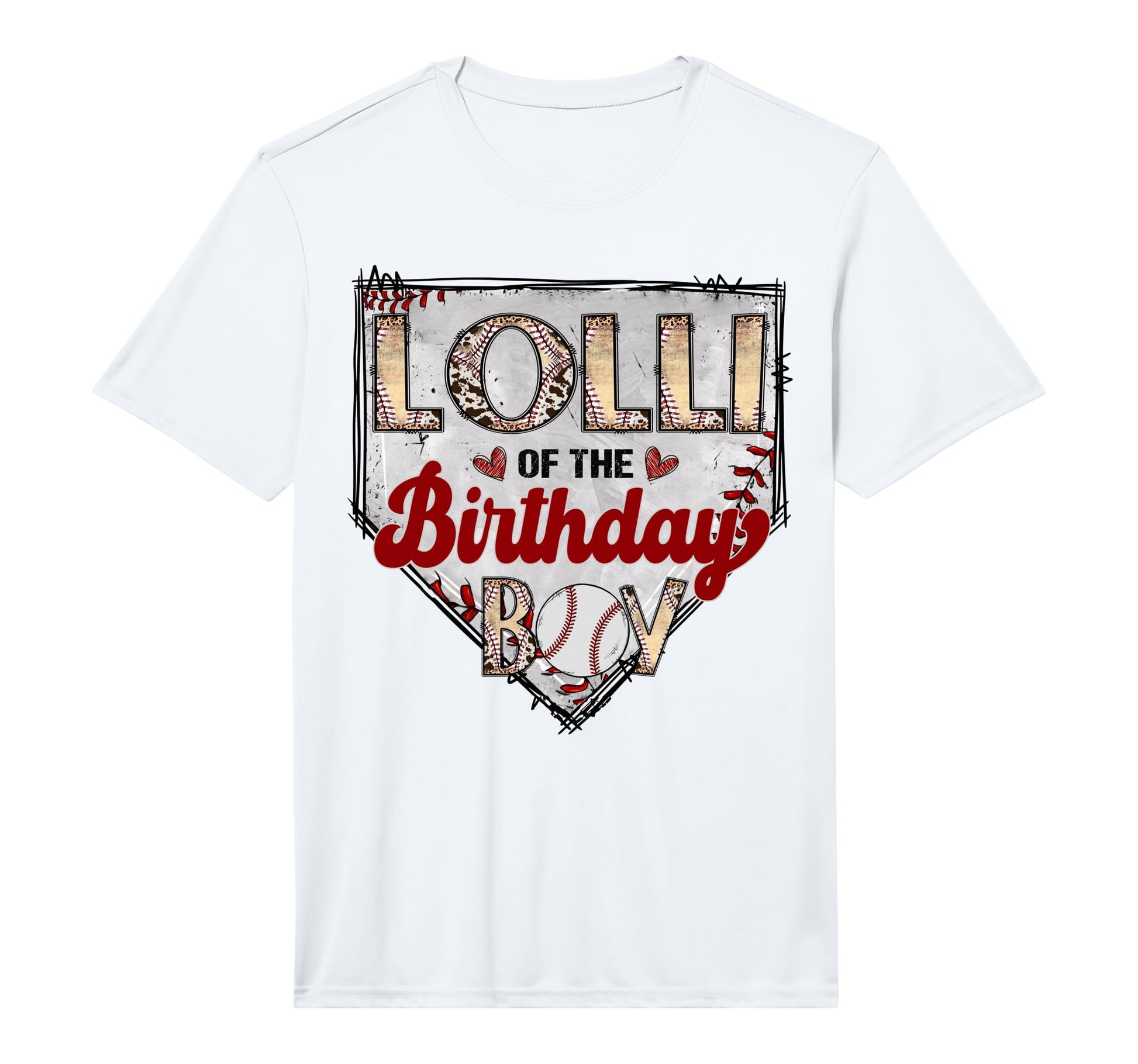 Lolli Birthday Baseball Lover Birthday T-Shirt - Aesthetic Graphic Unisex - T-Shirt, Sweatshirt, Hoodie