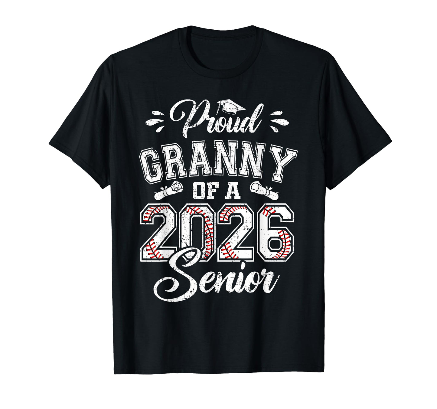Proud Granny 2026 Senior T-Shirt - Casual Everyday Wear for Adults - T-Shirt, Sweatshirt, Hoodie