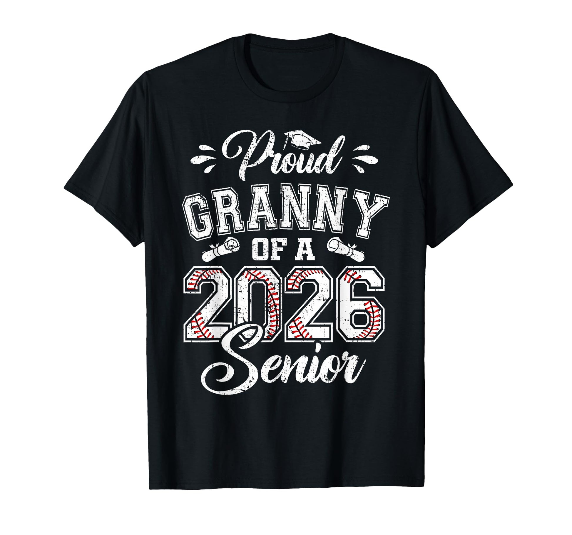Proud Granny 2026 Senior T-Shirt - Casual Everyday Wear for Adults - T-Shirt, Sweatshirt, Hoodie