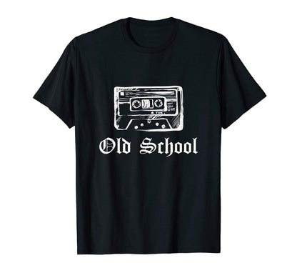 Old School Hip Hop Rap Cassette Tape Old T-Shirt - Graphic Print Unisex - T-Shirt, Sweatshirt, Hoodie