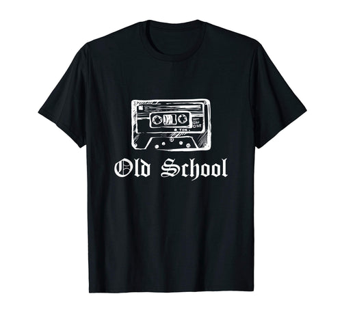 Old School Hip Hop Rap Cassette Tape Old T-Shirt - Graphic Print Unisex - T-Shirt, Sweatshirt, Hoodie
