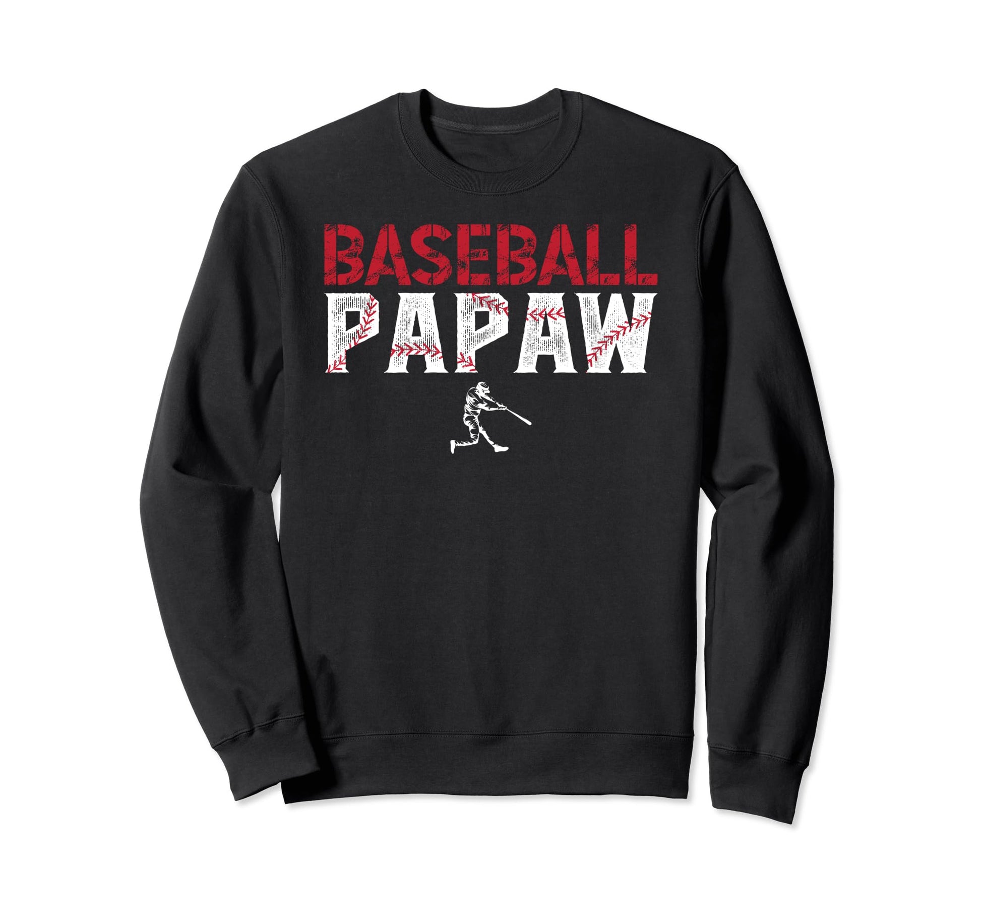 Baseball Papaw Baseball Player Sweatshirt - Minimalist Print for Adults - T-Shirt, Sweatshirt, Hoodie