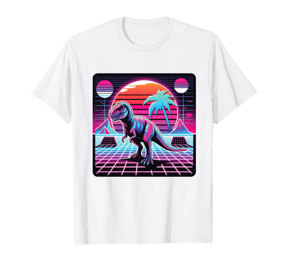 Retrowave Synthwave Aesthetic Vaporwave T-Shirt - Graphic Print Men Women - T-Shirt, Sweatshirt, Hoodie