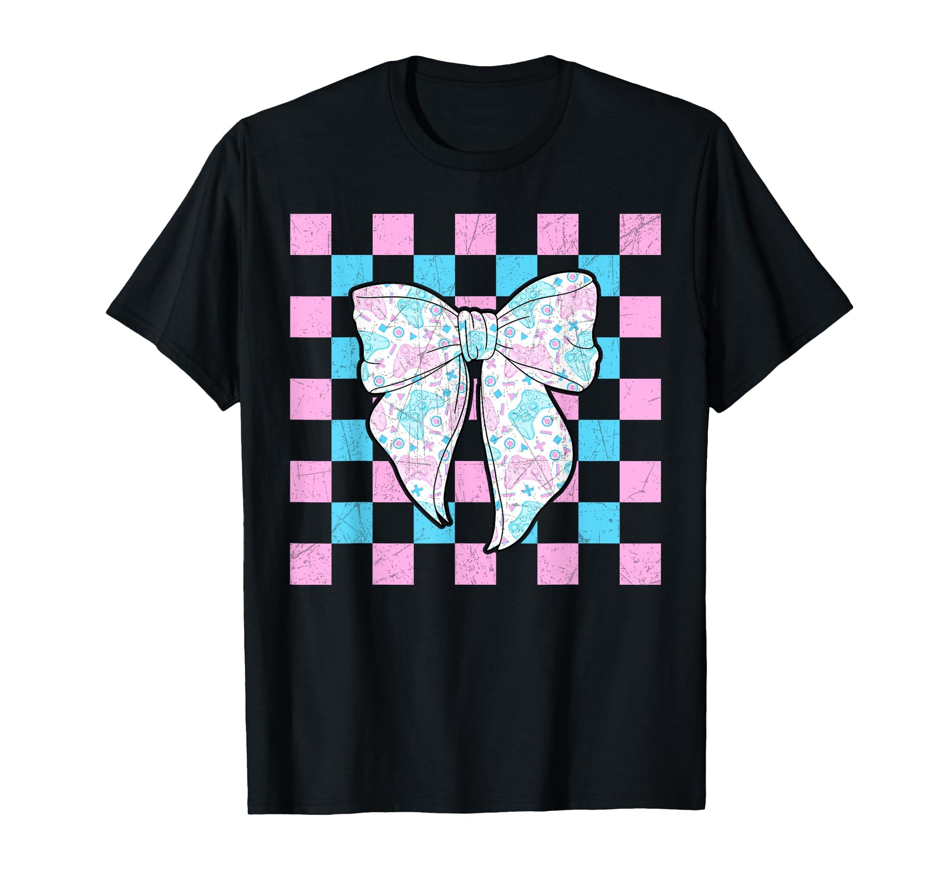 Coquette Bow Gaming Mothers Day Gamer Mom T-Shirt - Trendy Graphic Unisex - T-Shirt, Sweatshirt, Hoodie