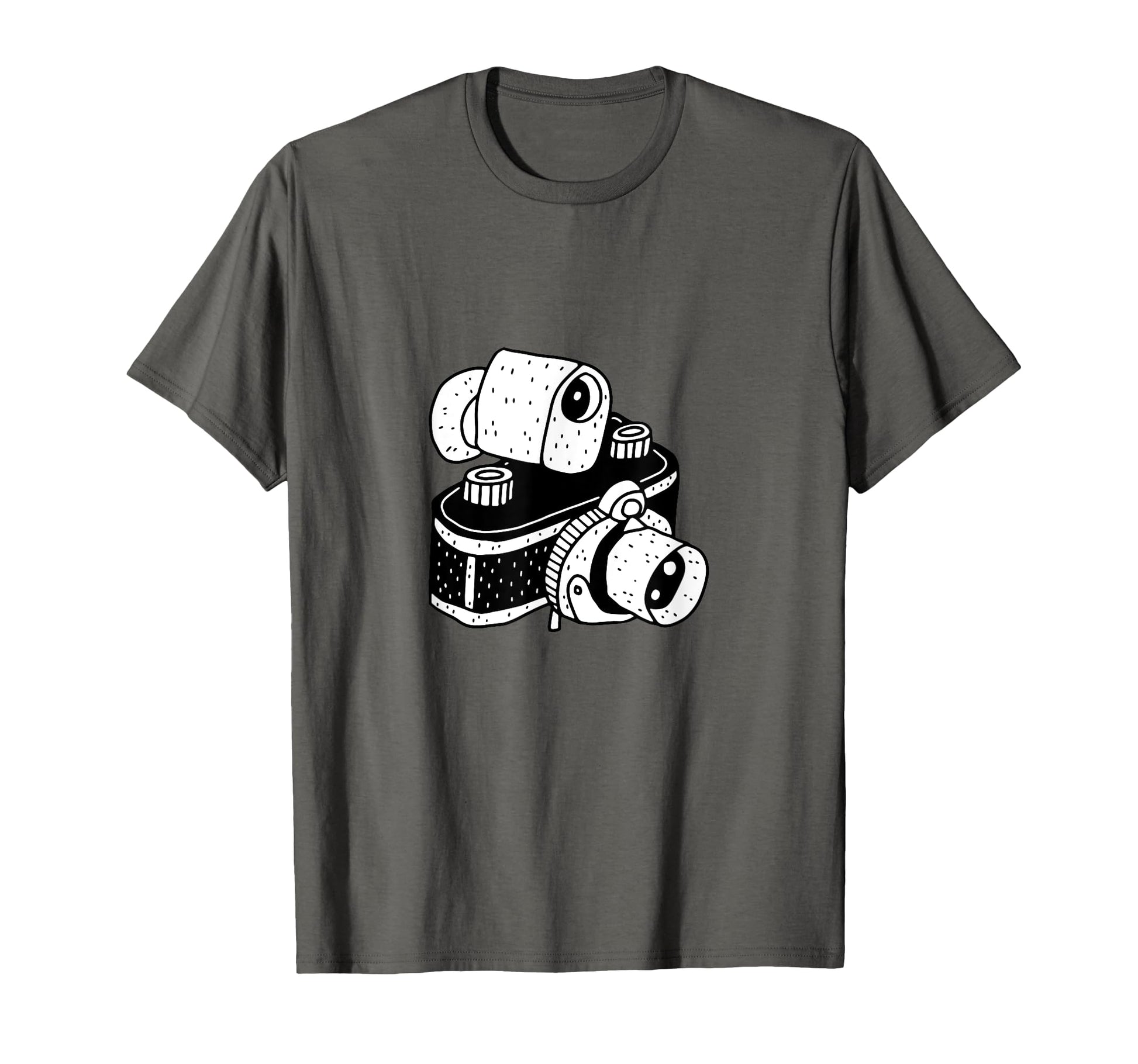 Analog Camera Illustration T-Shirt - Custom Art Print for Adults - T-Shirt, Sweatshirt, Hoodie