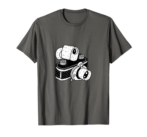 Analog Camera Illustration T-Shirt - Custom Art Print for Adults - T-Shirt, Sweatshirt, Hoodie
