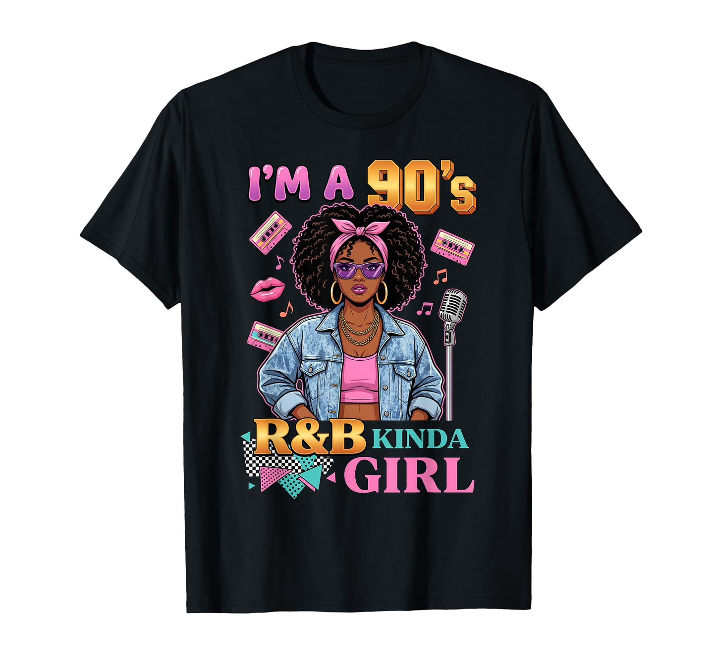 Im 90S Rnb Kinda Cassette Tapes And T-Shirt - Streetwear Style for Adults - T-Shirt, Sweatshirt, Hoodie