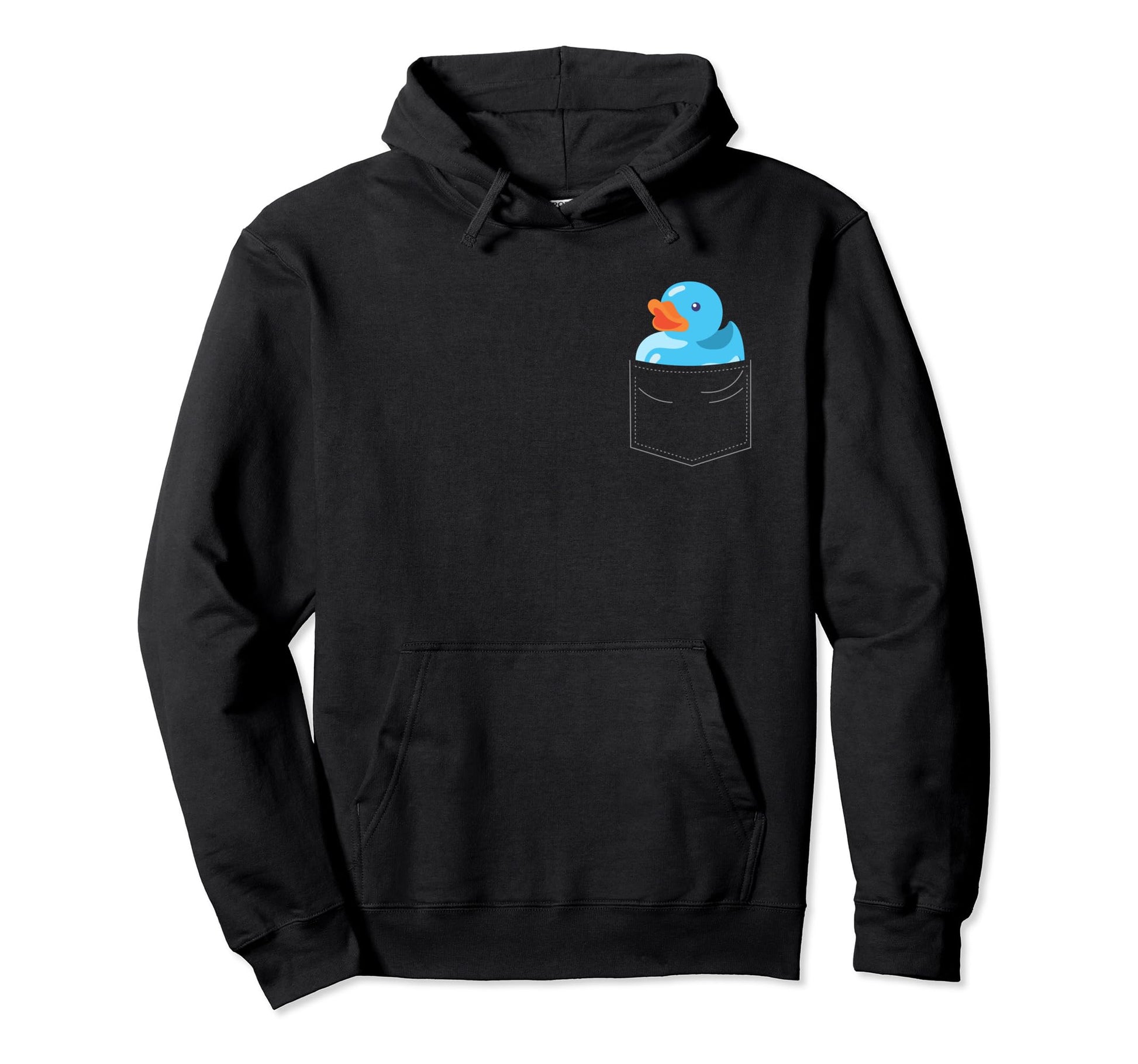 Yellow Rainbow Rubber Duck 70S 80S Funny Hoodie - Minimalist Print Unisex - T-Shirt, Sweatshirt, Hoodie
