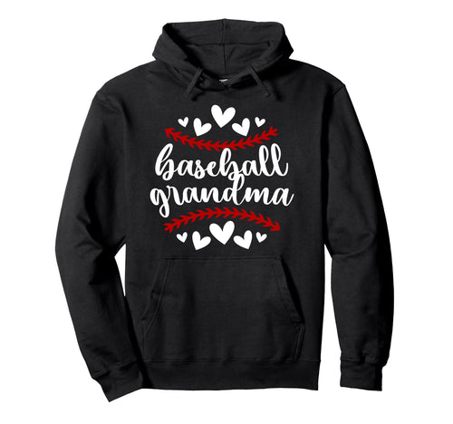Baseball Grandma Baseball Player Hoodie - Casual Everyday Wear for Adults - T-Shirt, Sweatshirt, Hoodie
