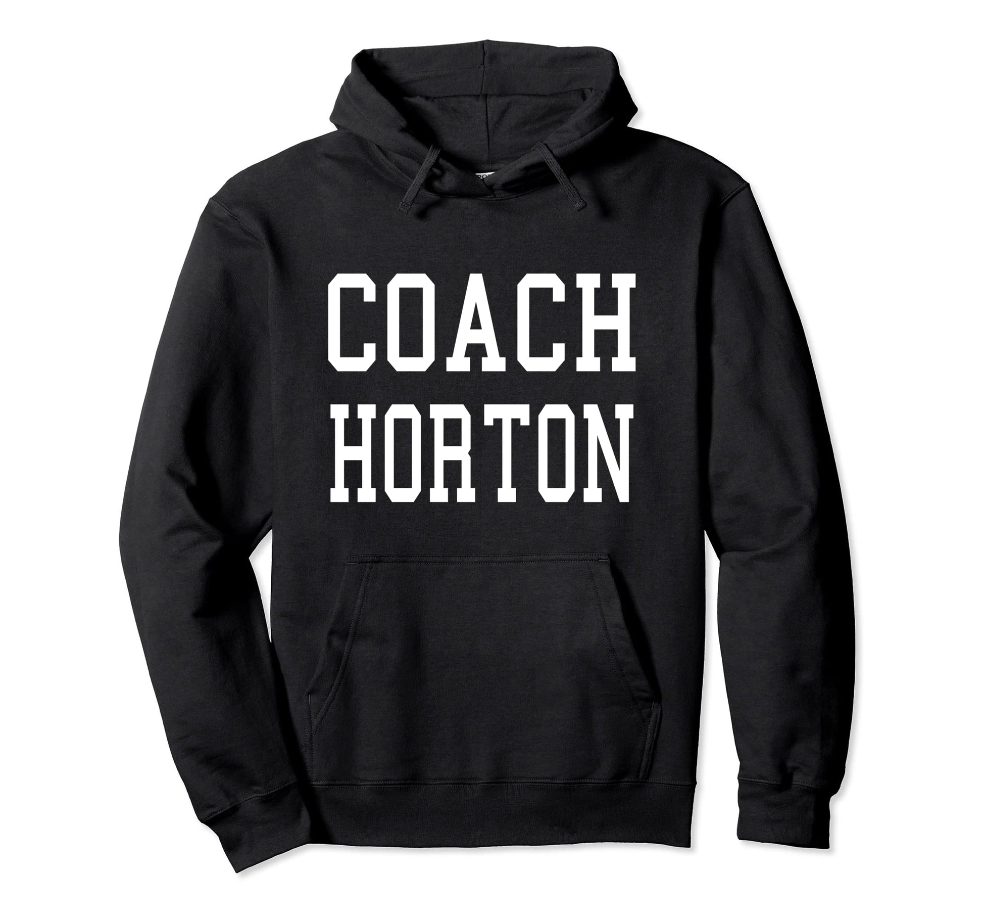 Coach Horton Custom Football Soccer Hoodie - Novelty Apparel Men Women - T-Shirt, Sweatshirt, Hoodie