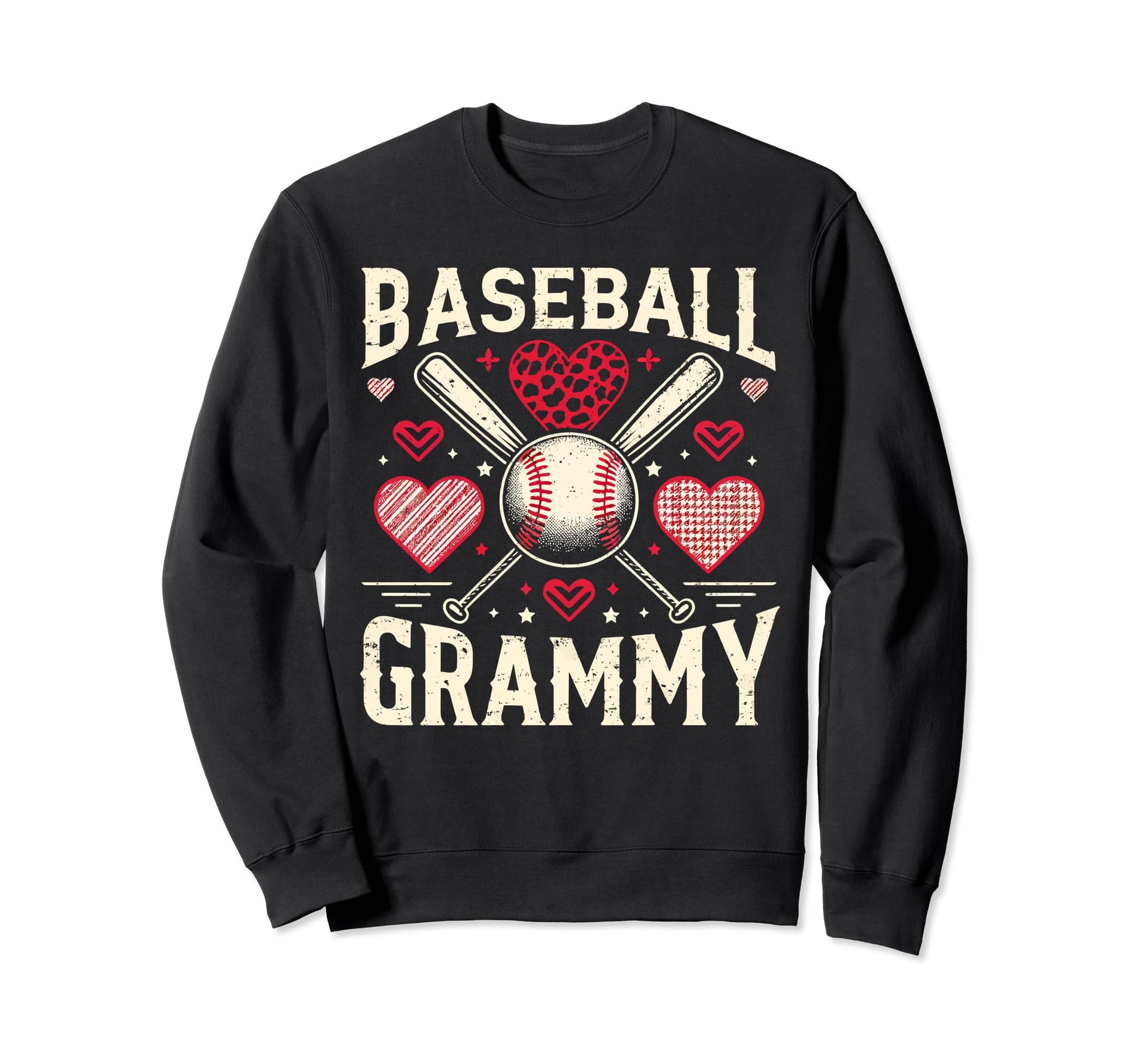 Baseball Grandma Grandmother Granny Sweatshirt - Novelty Apparel Men Women - T-Shirt, Sweatshirt, Hoodie