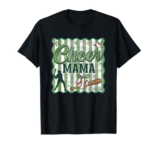 Preppy Stripe Green Baseball Sport T-Shirt - Minimalist Print Men Women - T-Shirt, Sweatshirt, Hoodie