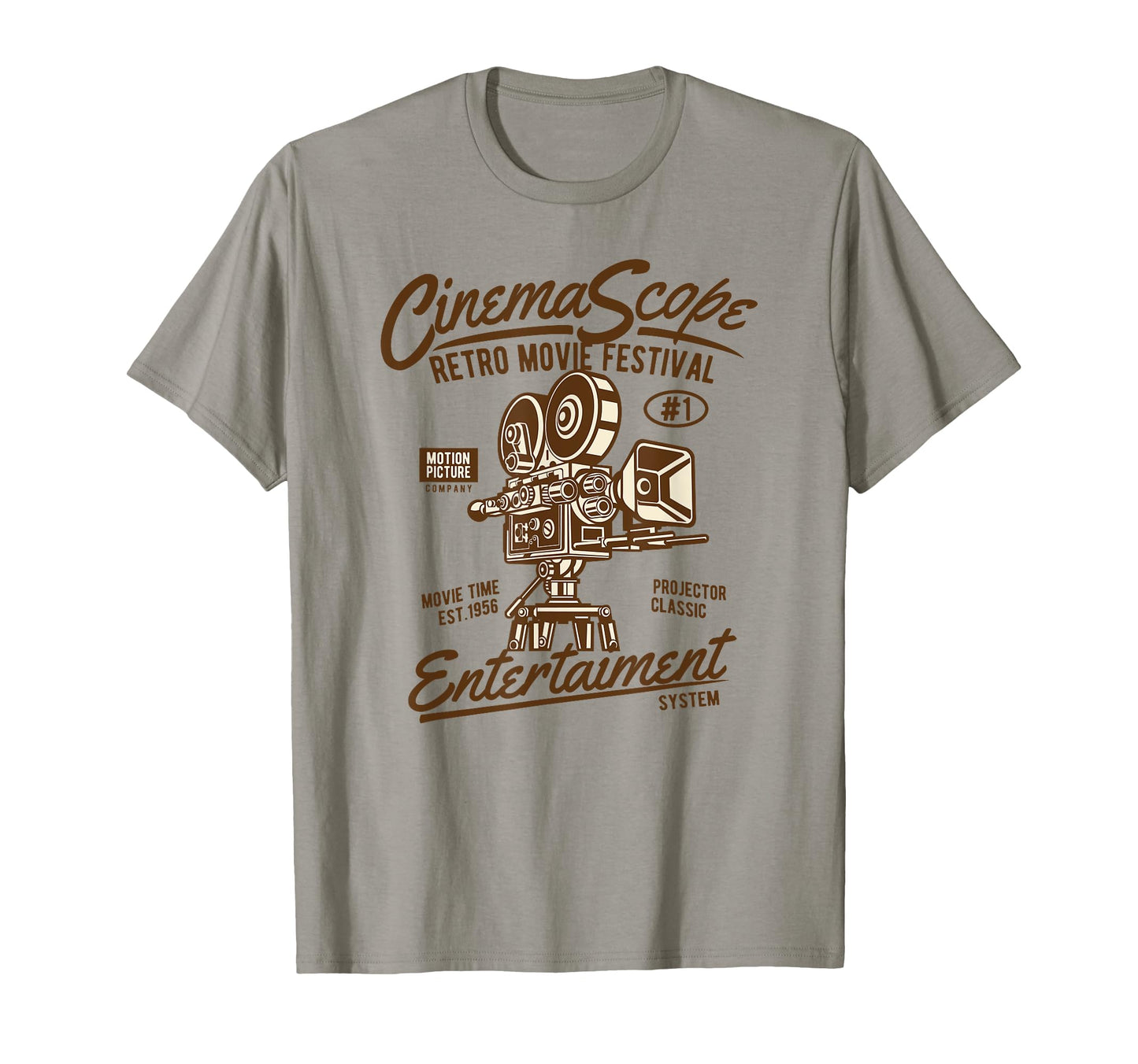 Movie Camera T-Shirt - Casual Everyday Wear for Adults - T-Shirt, Sweatshirt, Hoodie