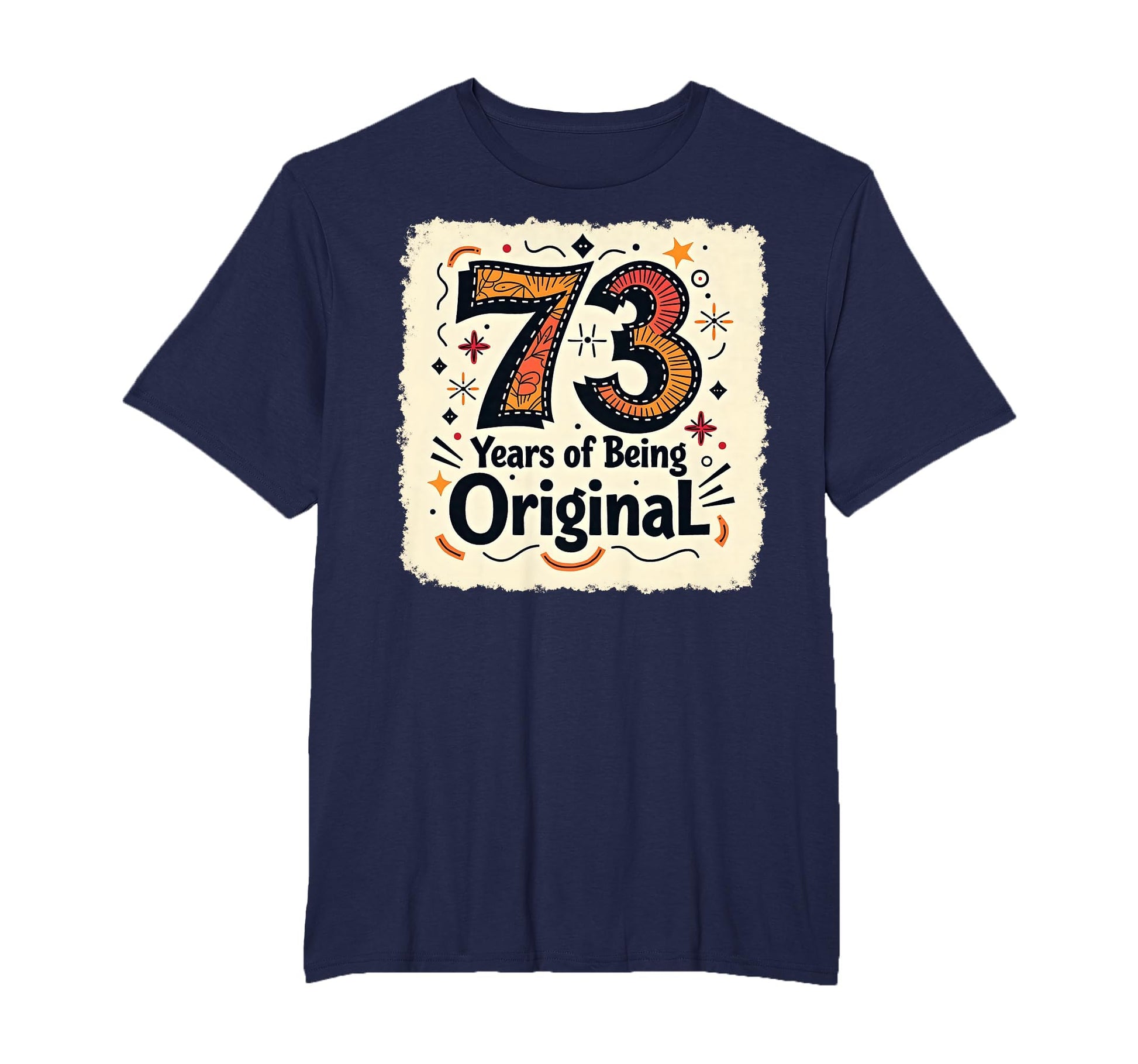 73 Years Original Birthday Gift Mens T-Shirt - Streetwear Style for Adults - T-Shirt, Sweatshirt, Hoodie