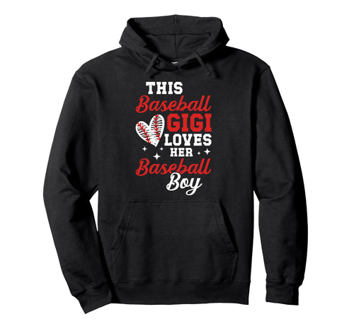 Baseball Gigi Proud Baseball Player Gigi Hoodie - Novelty Apparel Unisex - T-Shirt, Sweatshirt, Hoodie