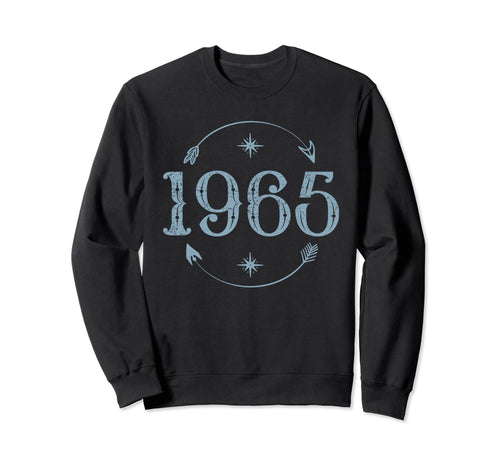 1965 57 Yo 57Th Birthday Boho Sweatshirt - Minimalist Print Men Women - T-Shirt, Sweatshirt, Hoodie