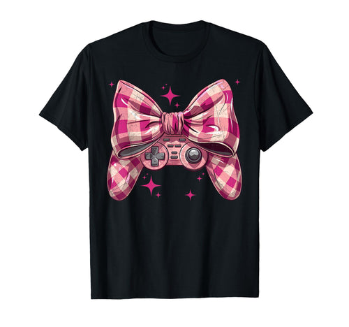 Coquette Bow Gaming Mothers Day Gamer Mom T-Shirt - Unique Graphic Unisex - T-Shirt, Sweatshirt, Hoodie