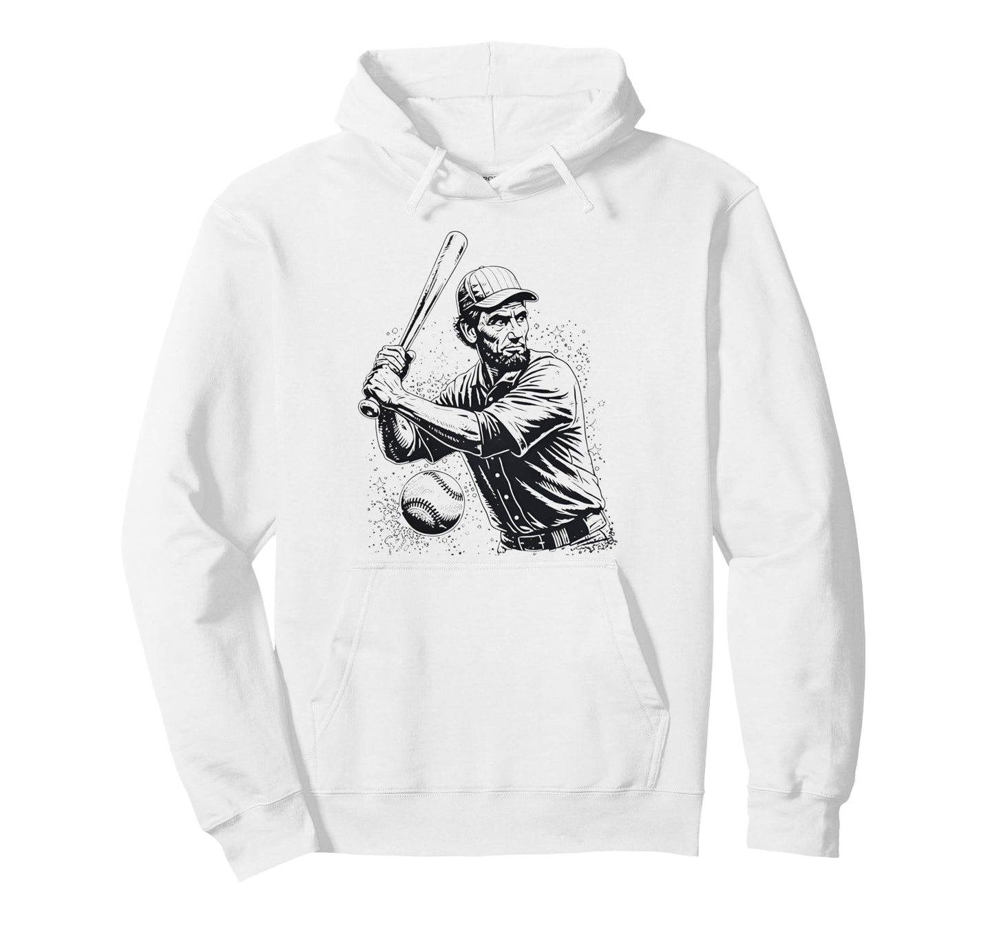 Abraham Lincoln Abe Lincoln Hoodie - Casual Everyday Wear Men Women - T-Shirt, Sweatshirt, Hoodie
