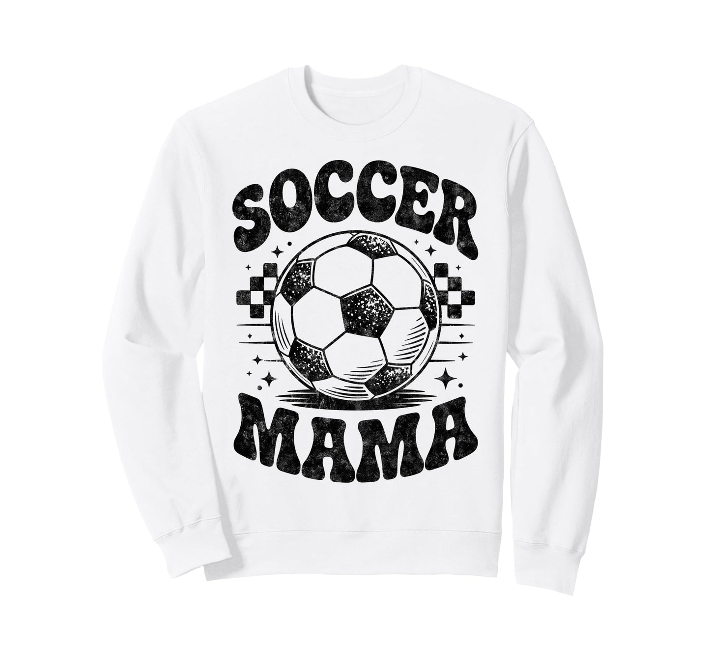 Soccer Mama Football Soccer Sweatshirt - Minimalist Print for Adults - T-Shirt, Sweatshirt, Hoodie