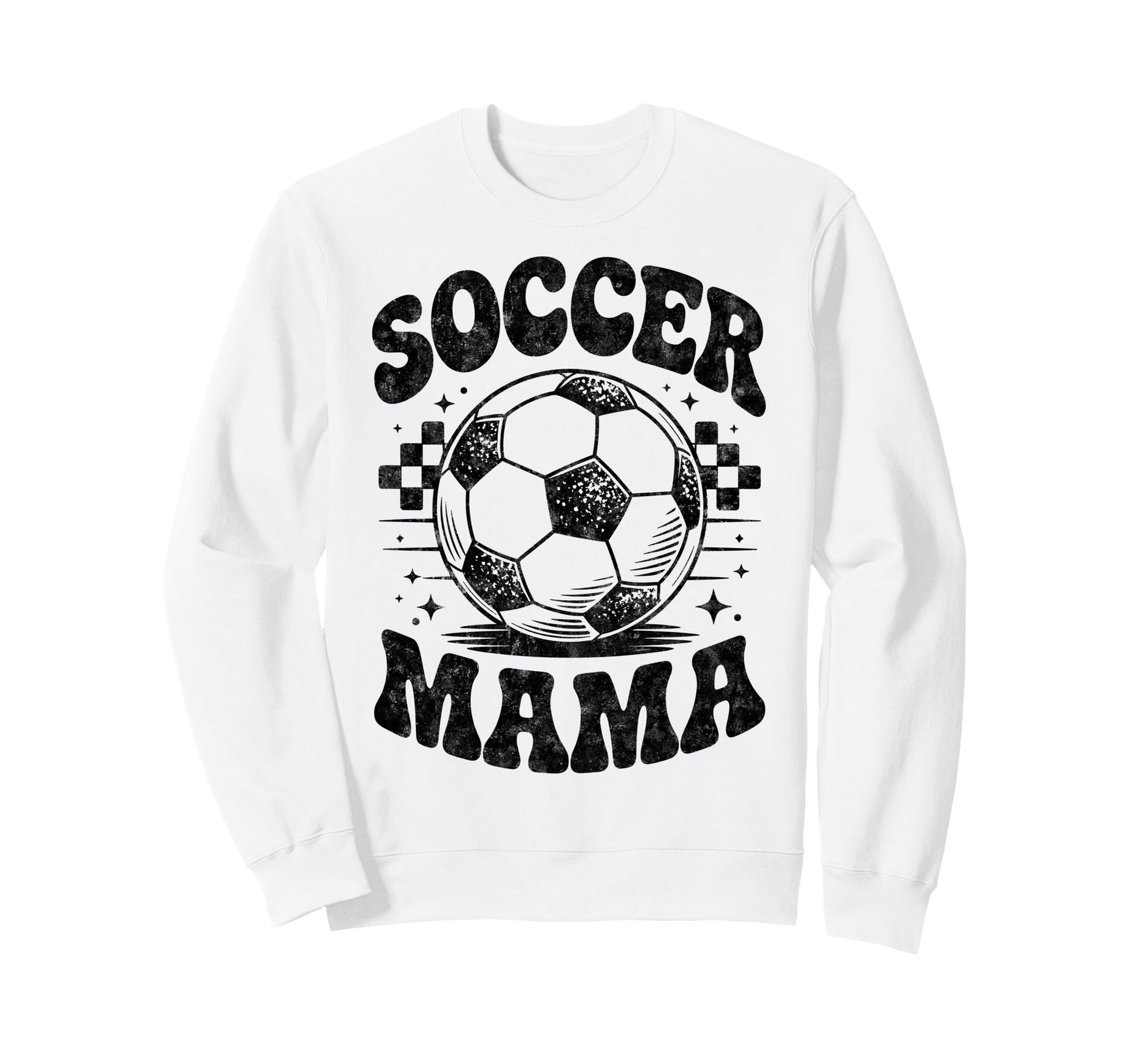Soccer Mama Football Soccer Sweatshirt - Minimalist Print for Adults - T-Shirt, Sweatshirt, Hoodie