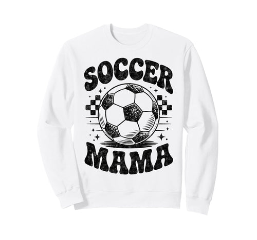 Soccer Mama Football Soccer Sweatshirt - Minimalist Print for Adults - T-Shirt, Sweatshirt, Hoodie