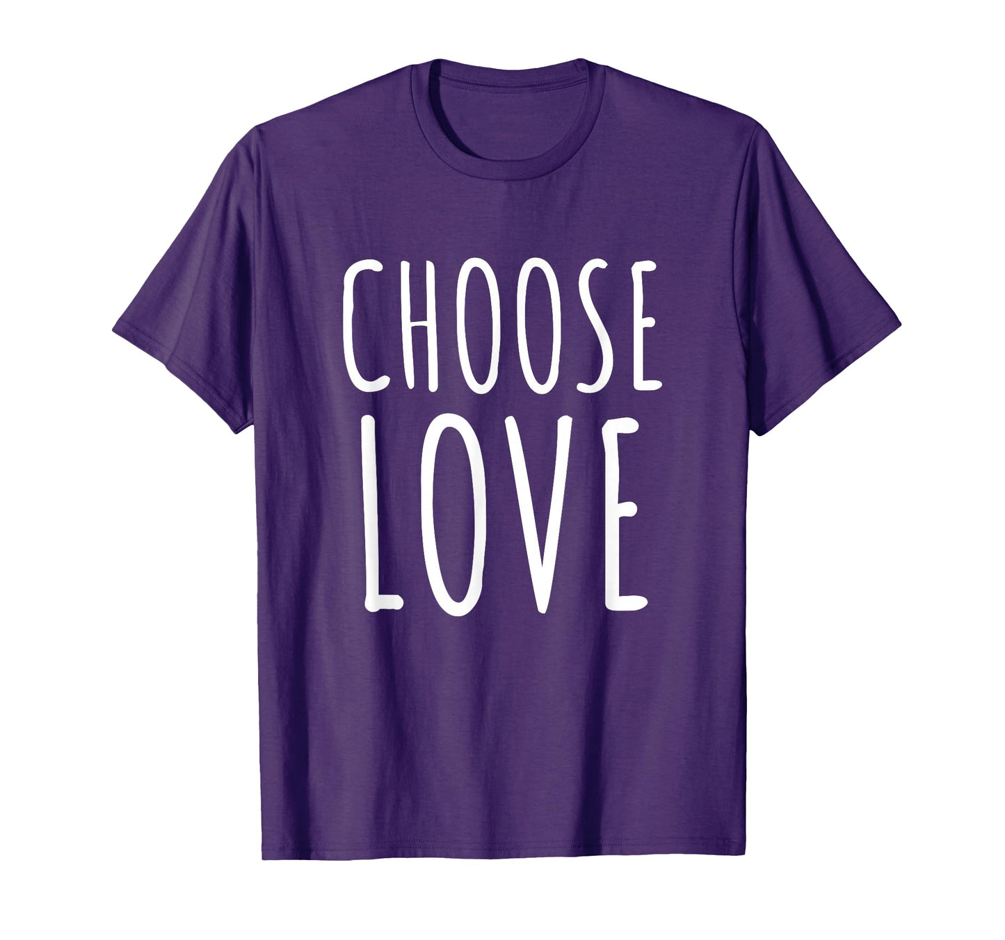 Choose Love Peace Happiness Kindness Hoodie - Trendy Graphic Unisex - T-Shirt, Sweatshirt, Hoodie