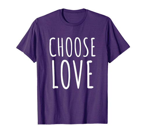 Choose Love Peace Happiness Kindness Hoodie - Trendy Graphic Unisex - T-Shirt, Sweatshirt, Hoodie
