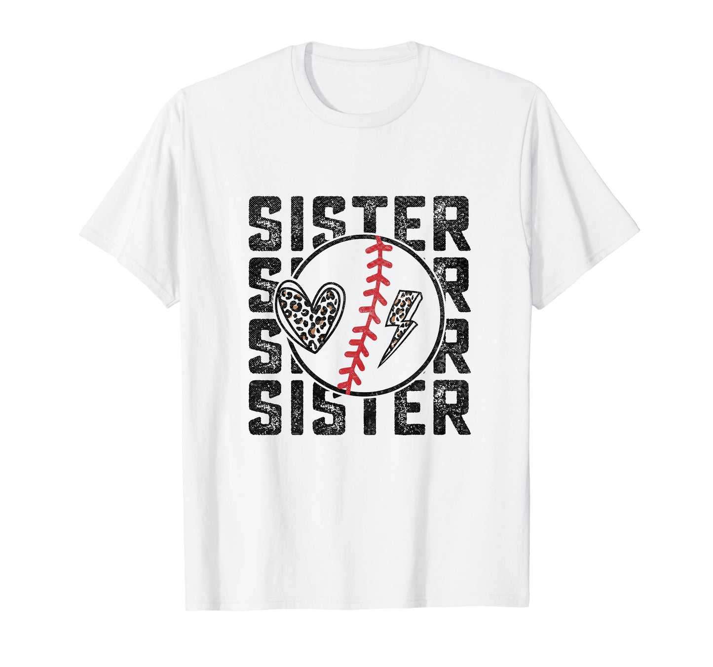 Baseball Sister Sport T-Shirt - Custom Art Print Unisex - T-Shirt, Sweatshirt, Hoodie