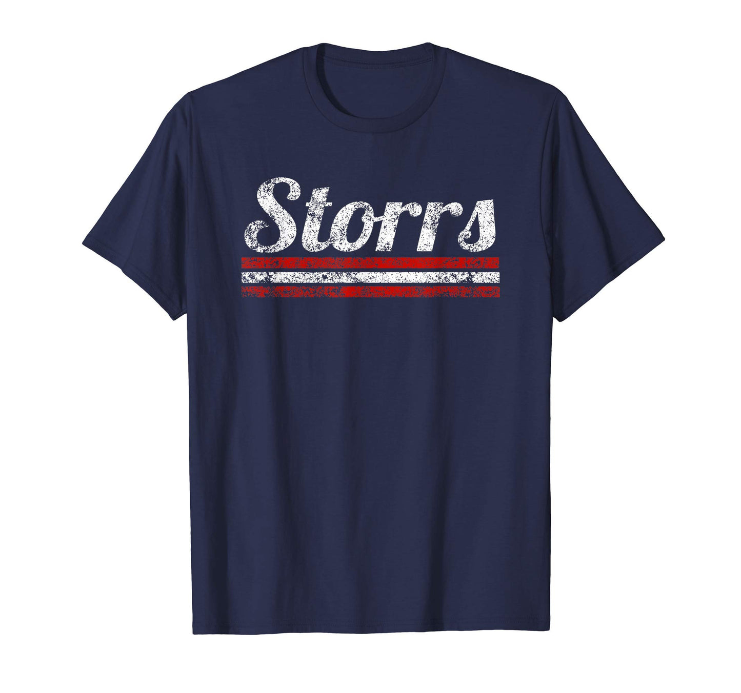 Storrs Connecticut Weathered T-Shirt - Casual Everyday Wear for Adults - T-Shirt, Sweatshirt, Hoodie