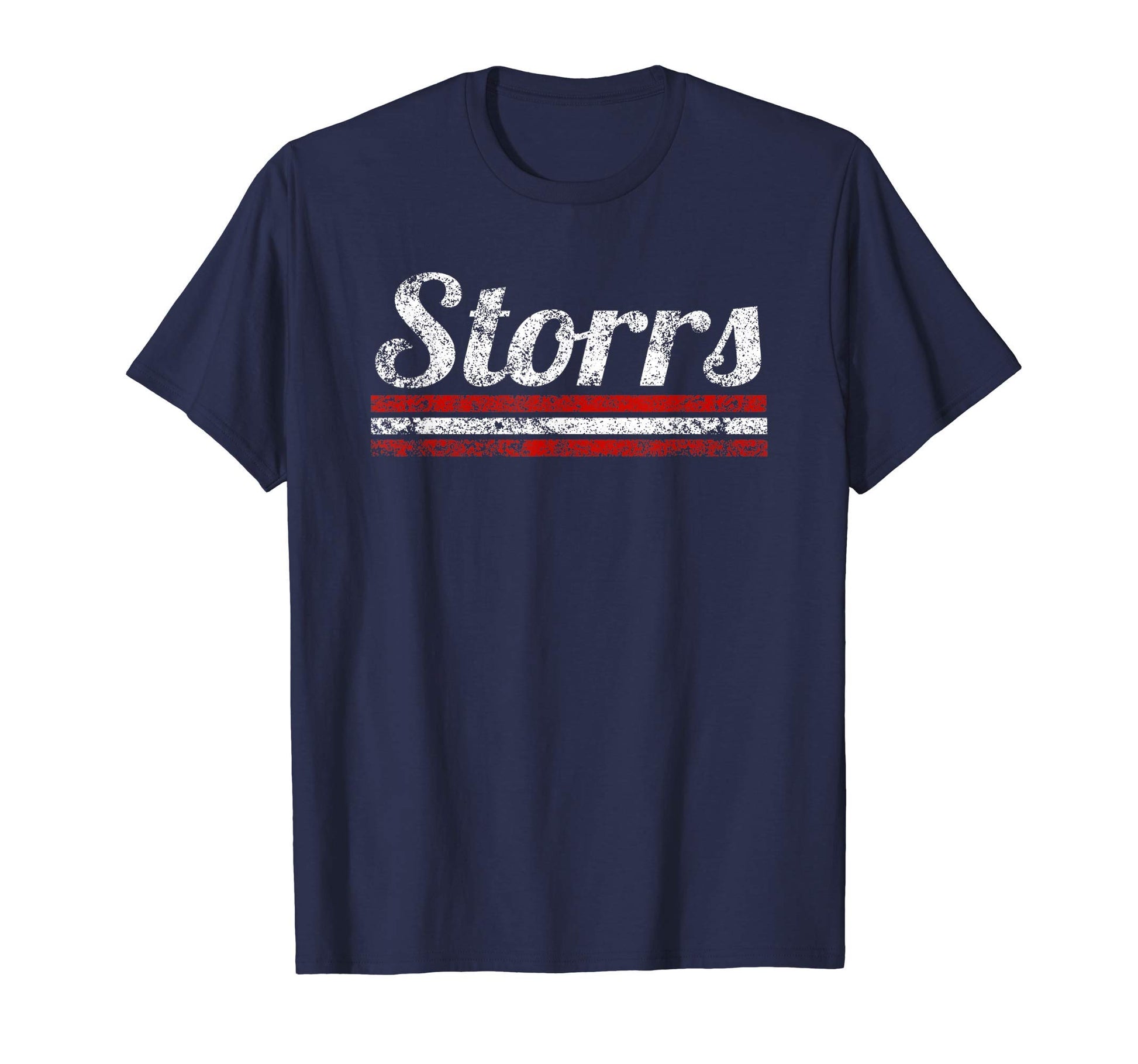 Storrs Connecticut Weathered T-Shirt - Casual Everyday Wear for Adults - T-Shirt, Sweatshirt, Hoodie