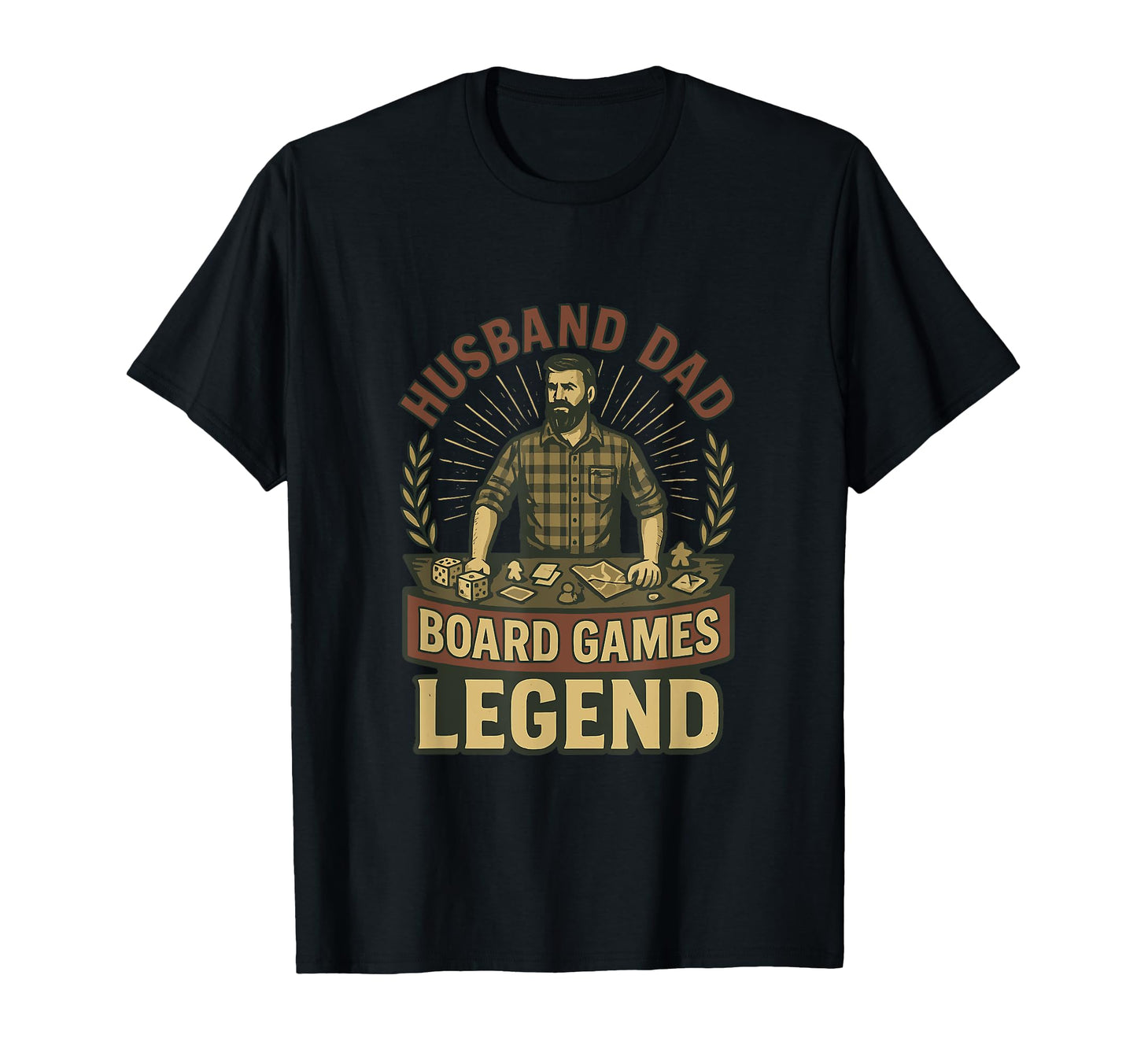 Board Game Dad Chess Daddy Board T-Shirt - Fun Novelty Design for Adults - T-Shirt, Sweatshirt, Hoodie