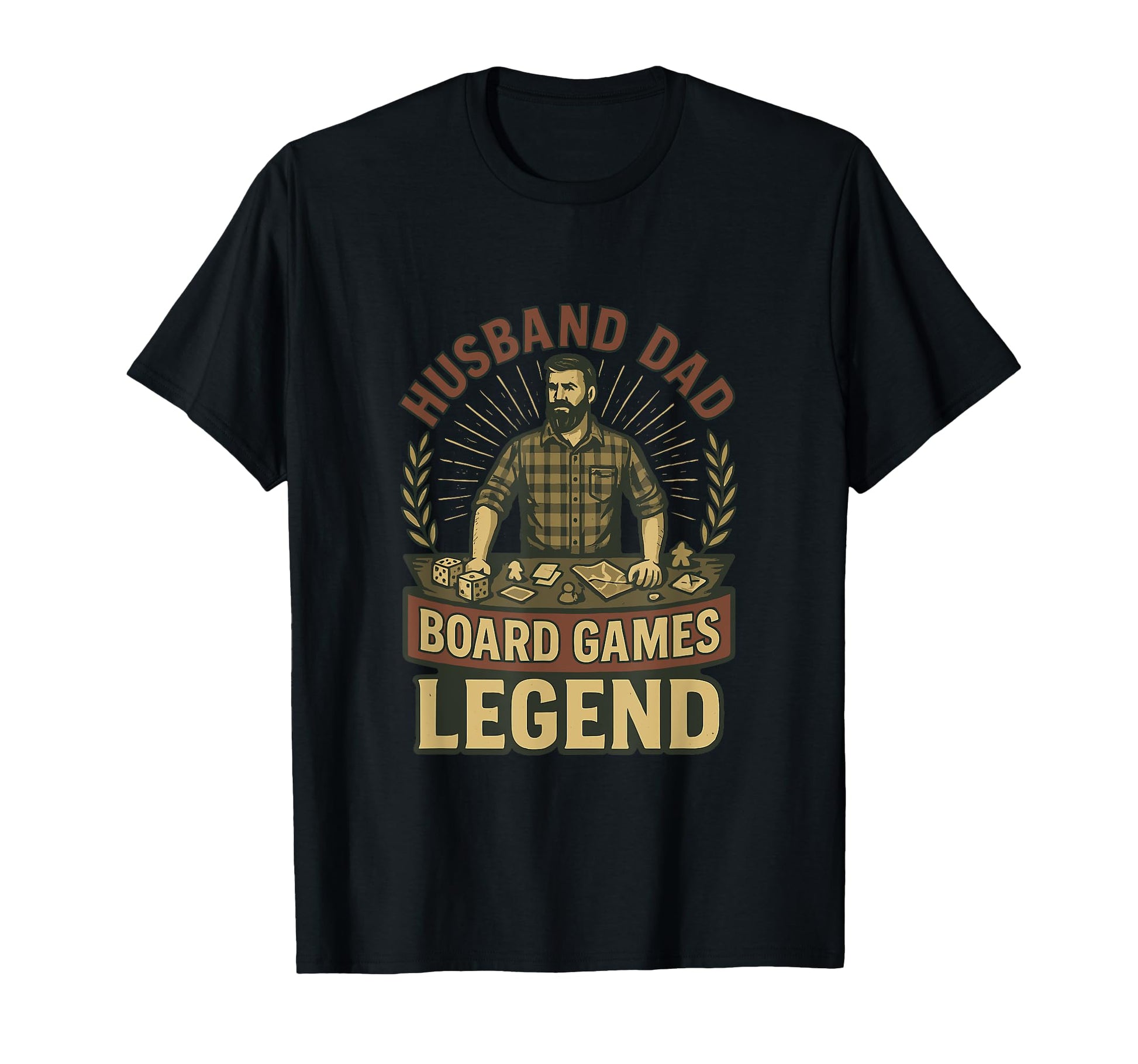 Board Game Dad Chess Daddy Board T-Shirt - Fun Novelty Design for Adults - T-Shirt, Sweatshirt, Hoodie
