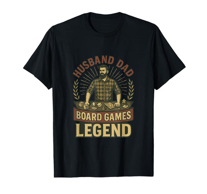 Board Game Dad Chess Daddy Board T-Shirt - Fun Novelty Design for Adults - T-Shirt, Sweatshirt, Hoodie