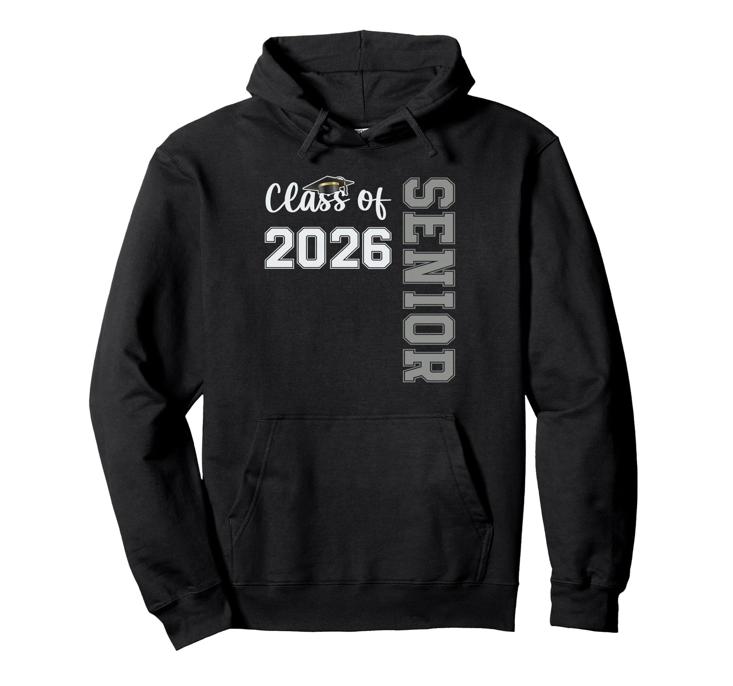 Senior Class 2026 Graduation 2026 Hoodie - Minimalist Print for Adults - T-Shirt, Sweatshirt, Hoodie