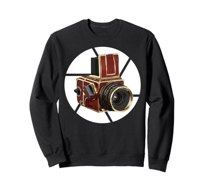 Camera Photography Film Lens Sweatshirt - Streetwear Style for Adults - T-Shirt, Sweatshirt, Hoodie
