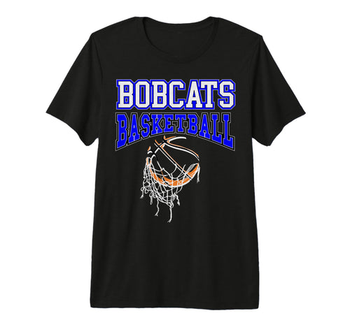 Blue Bobcats Basketball Mom Game Day T-Shirt - Streetwear Style Men Women - T-Shirt, Sweatshirt, Hoodie