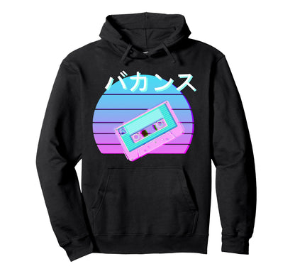 90S Mix Tape Japanese Otaku Aesthetic Hoodie - Minimalist Print Men Women - T-Shirt, Sweatshirt, Hoodie