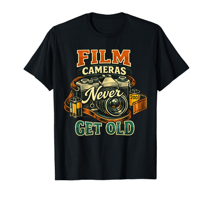 Film Camera Lover Analog Photography T-Shirt - Trendy Graphic Men Women - T-Shirt, Sweatshirt, Hoodie